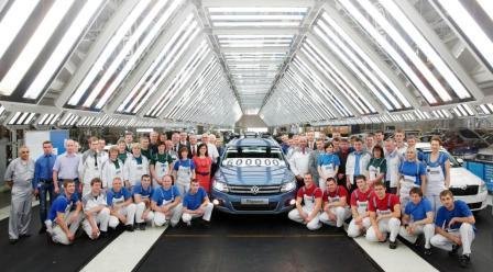 The Kaluga-based VOLKSWAGEN Group Rus plant has produced 600,000 vehicles since opening