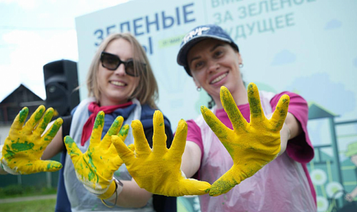 Members of the AEB NWRC took part in the volunteer campaign "Green Games"