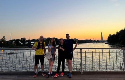 The AEB Jogging Club in St.Petersburg meets every Friday The Jogging Club of the AEB North-Western Regional Committee