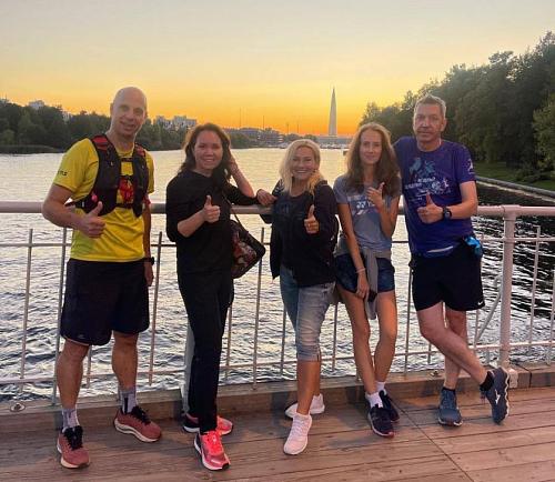 Jogging club meetings in St. Petersburg will continue until October