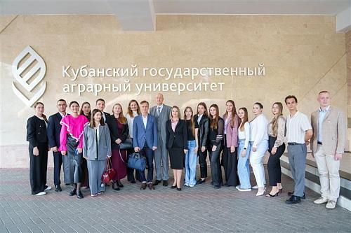 Career guidance project "School of Large Businesses" 2025-2026 academic year at the Kuban State Agrarian University