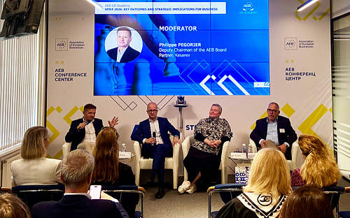 AEB GR Academy reviews SPIEF 2026 outcomes for foreign business
