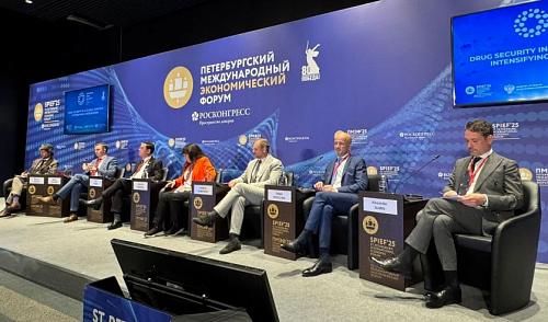 AEB discussed the development of international cooperation in the field of drug security at SPIEF
