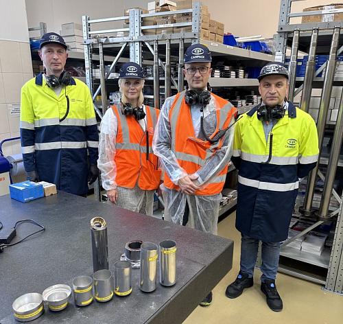 AEB visited Can-Pack packaging plant