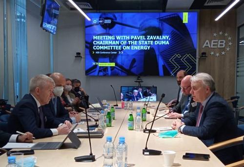 AEB Energy Committee members met with Pavel Zavalny